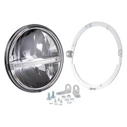 Scheinwerfer SIP PERFORMANCE LED rund 143 mm für Vespa PX80-200/PE/Lusso/'98/MY/'11/LML Star 125-200 2T/4T