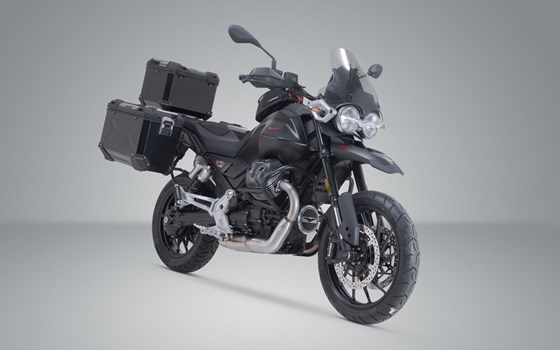 Adventure Set TRAX ADV. Schwarz. Moto Guzzi V85 Strada (24-). - Bild 2