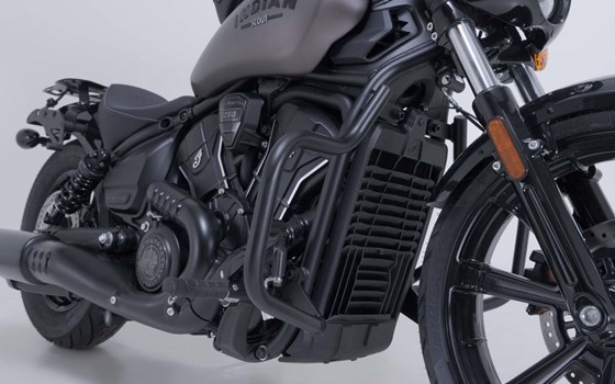 Sturzbügel. Schwarz. Indian Scout-Modelle (24-). - Bild 2