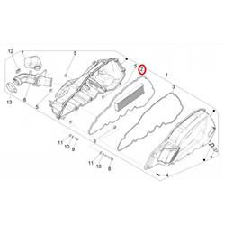 Luftfiltereinsatz PIAGGIO für PIAGGIO Medley 125-150ccm (`20-) RP8MB0100/RP8MB0200