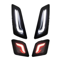 Blinker Kit SIP x KOSO vorne & hinten für Vespa GTS/GTS Super/GTV 125-310ccm (2023-)