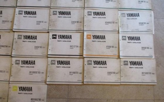 46 Stk. Historische Yamaha Teilekataloge - Bild 5