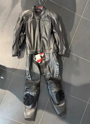 Lederkombi Assen schwarz 54