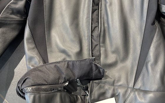 Lederkombi Assen schwarz 58 - Bild 3