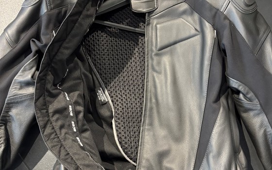 Lederkombi Assen schwarz 58 - Bild 5