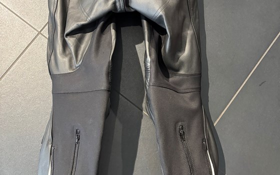 Lederkombi Imola schwarz/weiß 54 - Bild 5