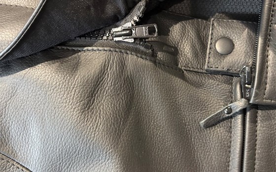 Lederkombi Imola schwarz/weiß 54 - Bild 7