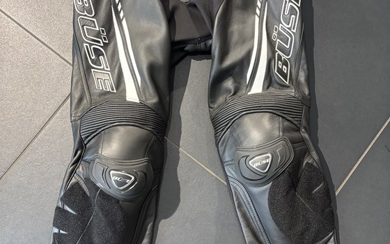 Lederkombi Imola schwarz/weiß 54 - Bild 8