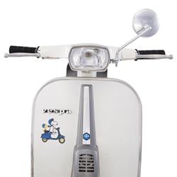 Standard Spiegel CUPPINI zur Montage am Lenkerunterteil links für Vespa alle Modelle Klassik