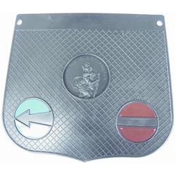 Spritzlappen "Oldtimer" mit "Christophorus" Aufkleber