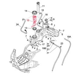 Benzinpumpe PIAGGIO für Vespa GTS/GTS Super/GTV 300ccm HPE (`18-)