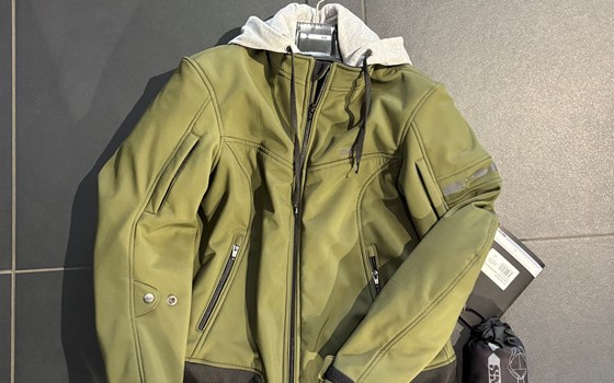 Jacke Classic SO Damen Jacke Moto olive  - Bild 1