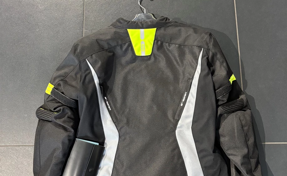 Jacke Sport Damen Jacke 5/8 ST schwarz-grau-gelb Bild 2: Jacke Sport Damen Jacke 5/8 ST schwarz-grau-gelb