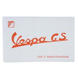 Bedienungsanleitung für Vespa GS150 PIAGGIO 1956/57/58 für Vespa GS150