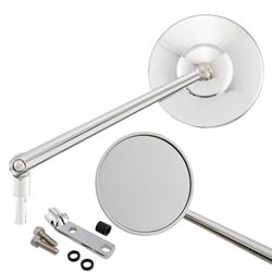 Standard Spiegel SIP SERIES PORDOI zur Montage am Lenkerunterteil links oder rechts für Vespa alle Modelle Klassik