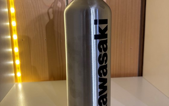 KAWASAKI MET.WATER BOTTLE - Bild 1
