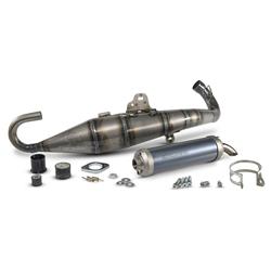 Rennauspuff MALOSSI MHR 3219653 für GILERA Runner FX/FXR/Dragster 125/180ccm 2T LC 125-180ccm 2T LC