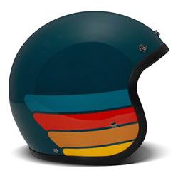 Helm DMD RETRO Petrolhead, petrol, Gr. S, 55cm Jethelm