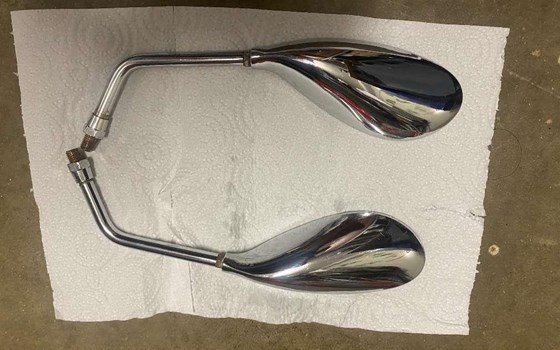 Rückspiegel, Lenkerspiegel, Chopper - Bild 2 Rückspiegel, Lenkerspiegel, Chopper - Bild 2