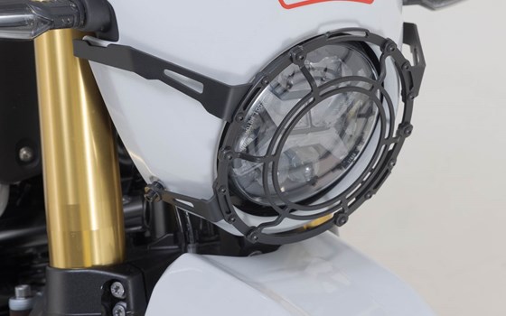 Scheinwerferschutz. Schwarz. BMW R 12 G/S (24-). - Bild 4