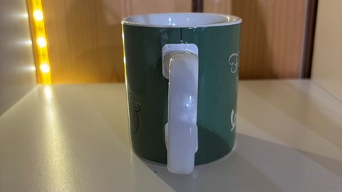 Tasse Vespa Labyrinth grün