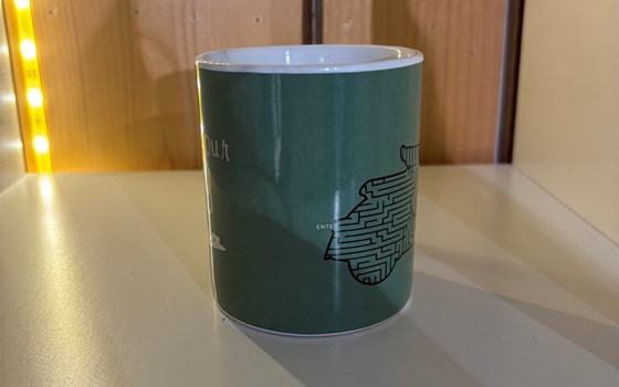 Tasse Vespa Labyrinth grün - Bild 2