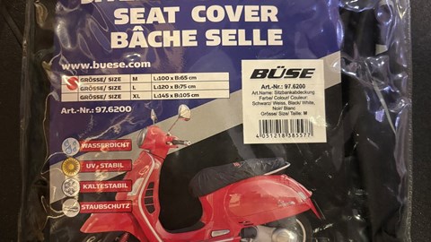 Sitzbankabdeckung Büse Sitzbankabdeckung schwarz  M