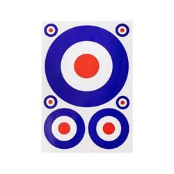 Aufkleberset mit Motiv "Target"