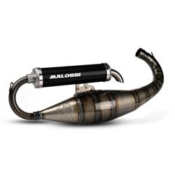 Rennauspuff MALOSSI MHR Team 3 für 70ccm "Flange Mount" 3219161 für GILERA/PIAGGIO 50ccm 2T LC