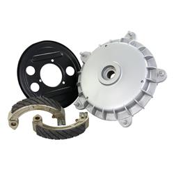 Bremstrommel Umrüstkit von 8" auf 10" Reifen hinten für Vespa 125 VNB4-6T/Super/150 VBB2T/Super/P150S