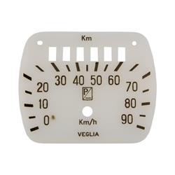 Ziffernblatt Veglia Borletti Tachometer für Vespa 125 VM/VN/150 VL3
