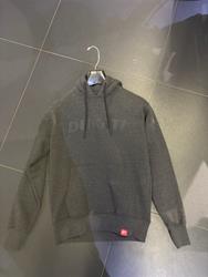 GRAU HOODED SWEATSHIRT LOGO