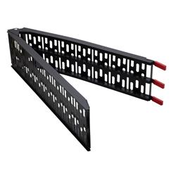 Auffahrrampe schwarz/rot