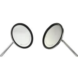 Standard Spiegel PIAGGIO zur Montage am Lenkeroberteil links & rechts für Vespa PX Lusso/'98/MY