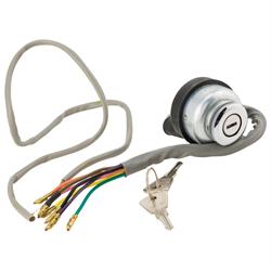 Zündschloss SCOOTOPIA, Lenkkopf, 19781050 für Lambretta 125 LI/LIS/DL/GP/150 LI/LIS/SX/DL/GP/175 TV 2°-3°/200 TV/SX/DP/GP