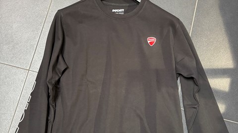 SWEATS. Ducatiana RUND.HALS. SCHW.