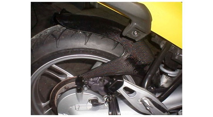 Carbon Kotflügel hinten für BMW R850C, R1200C Carbon Kotflügel hinten für BMW R850C, R1200C