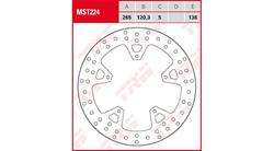 Bremsscheibe hinten für BMW S 1000 XR (2020- )