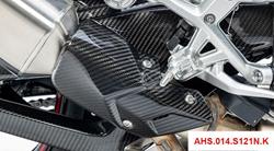 Carbon Hitzeschutz Auspuff - unten für BMW S1000R (2021- )