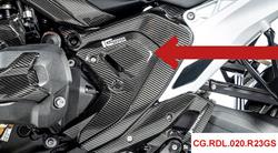 Carbon Rahmendreieckcover für BMW R1300GS & Adventure