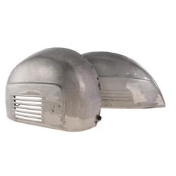 Seitenhauben Motorseite & Ersatzradseite, rechts & links für Vespa 180 SS