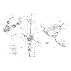 Dichtung Ansaugstutzen, 113711 für PIAGGIO Ape TM