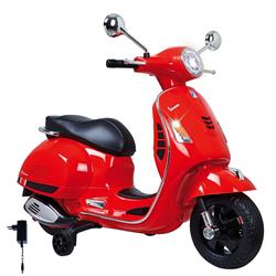 Kinderroller Vespa GTS elektrisch 12V Li-Ion rot