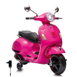 Kinderroller Vespa GTS elektrisch 12V Li-Ion rosa