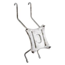 Reserveradhalter, für offene 10" Felge, Durchstieg vorne für Lambretta 125 LI 2°/150 LI 2°/175 TV 2°