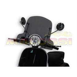 Windschild MALOSSI Sport Screen 4515120 für Vespa PX80-200/PE/Lusso/'98/MY/'11