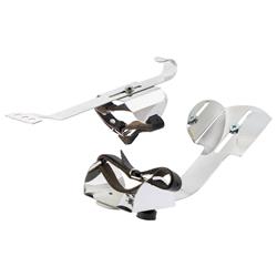 Reserveradhalter "Sei Giorni Style", für offene 10" Felge, Durchstieg längs für Vespa 125 GT/GTR/TS/150 GL/Sprint/V