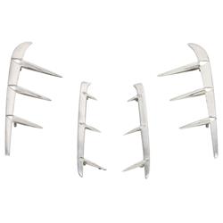 Zierleisten Seitenhaube für Lambretta 125 LI Special/150 LI Special/SX/175 TV 3°/200 TV