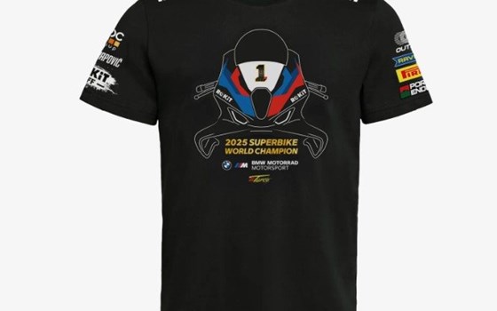 T-Shirt WSBK Champion 2025 - Bild 1 T-Shirt WSBK Champion 2025 - Bild 1
