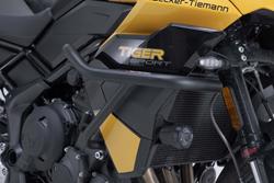 Sturzbügel. Schwarz. Triumph Tiger 800 Sport (24-).